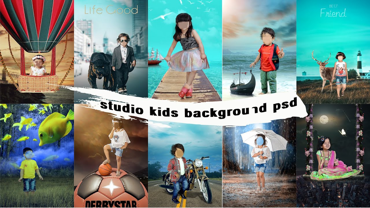 studio kids background psd free download 2020 beautiful backgrounds -  YouTube