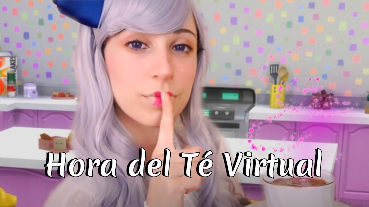 ASMR Audio | Hora del Té (Ambiente Virtual ) | VOZ kawaii | TicoTico ASMR | Español