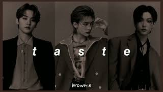 stray kids - taste (lee know, hyunjin, felix) //slowed + reverb