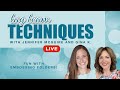 8 embossing folder techniques with jennifer mcguire  gina k