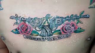 Guns and Roses Tattoo