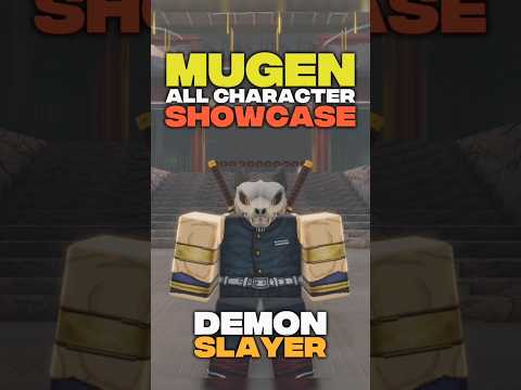 New Game Mugen Viralshort Robloxfyp Mugen Demonslayer Kny Tanjiro Roblox Fyp 