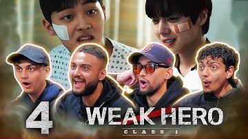 EVERY EPISODE GETS CRAZIER!! | BROTHERS watch Weak Hero Class 1 Episode 4 | REACTION