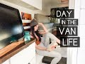 Day In The VAN Life | Showering, Parking, Laundry, Finding Water, Cat Parenting ON THE ROAD | S1E24