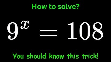 Sweden| Math Olympiad Problems|How to solve exponential equations algebraically📘✍️