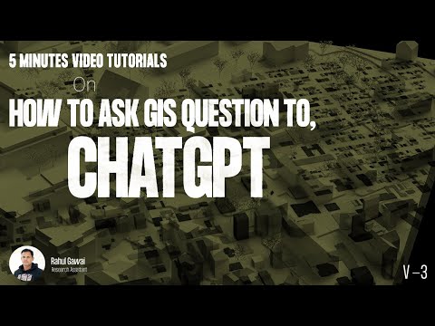 How to ask GIS Questions in ChatGPT