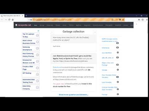 How many times does the GC calls the finalize() method for an object? | javapedia.net