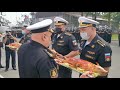 Владивосток встречает корабли Тихоокеанского флота для проохождения учения