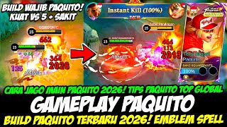 CARA JAGO MAIN PAQUITO 2026❗COMBO PAQUITO SAKIT + 1 HIT LANE❗BUILD PAQUITO TERBARU 2026❗PAQUITO KOF screenshot 5