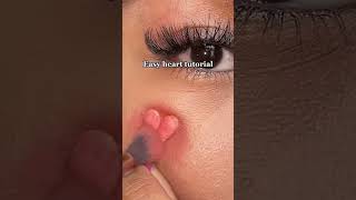 Celebrity Easy heart tutorial! #makeup #makeuphacks #IPSY Net Worth