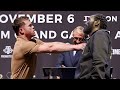 "OUTSIDE RING BATTLE." Canelo Alvarez Just PUSHED OFF Terence Crawford During