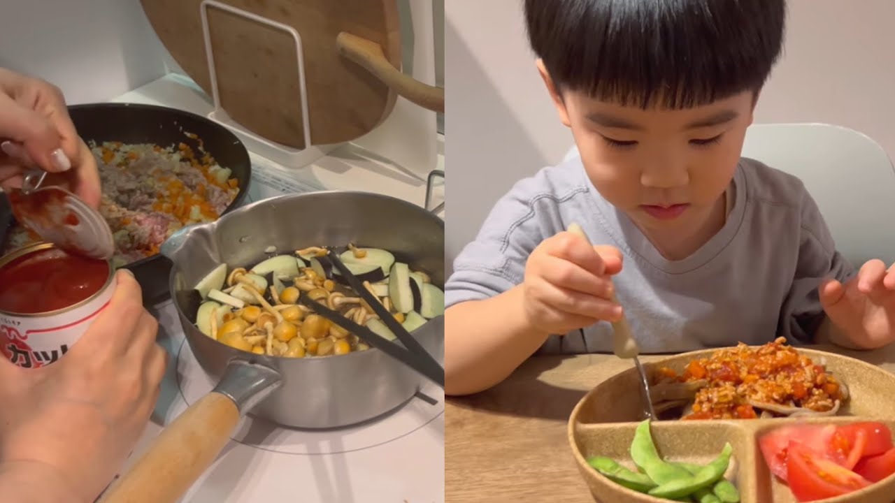 おうち料理、3歳と暮らすごはん作りの日常