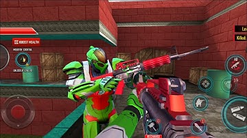 FPS Robot Shooting Games Android Gameplay #2 