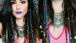 DIY| Hair Wrap Extensions (3 Styles)