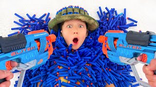 NERF WAR — побеждает последний выживший