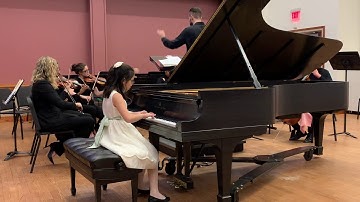 Haydn: Piano Concerto in C Major, Hob. XIV/12: III. Finale. Allegro - Elizabeth Liu (Age 10)