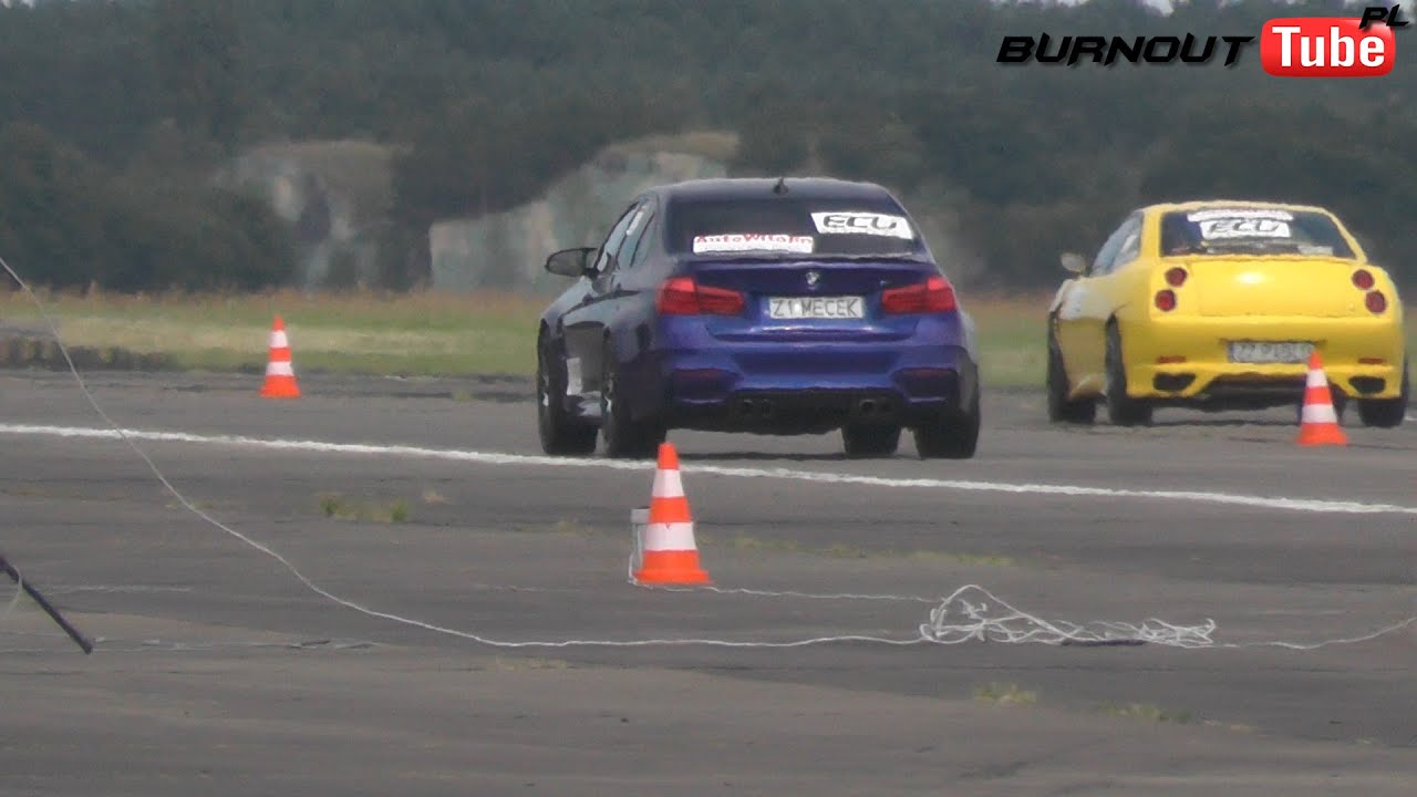 507hp Fiat Coupe 2.0 20V Turbo DSGvs BMW F80 M3-III Runda Fmic.pl Grand Prix Polski 1/4mili-Piła2020