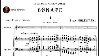 Stan Golestan - Violin Sonata (1908)