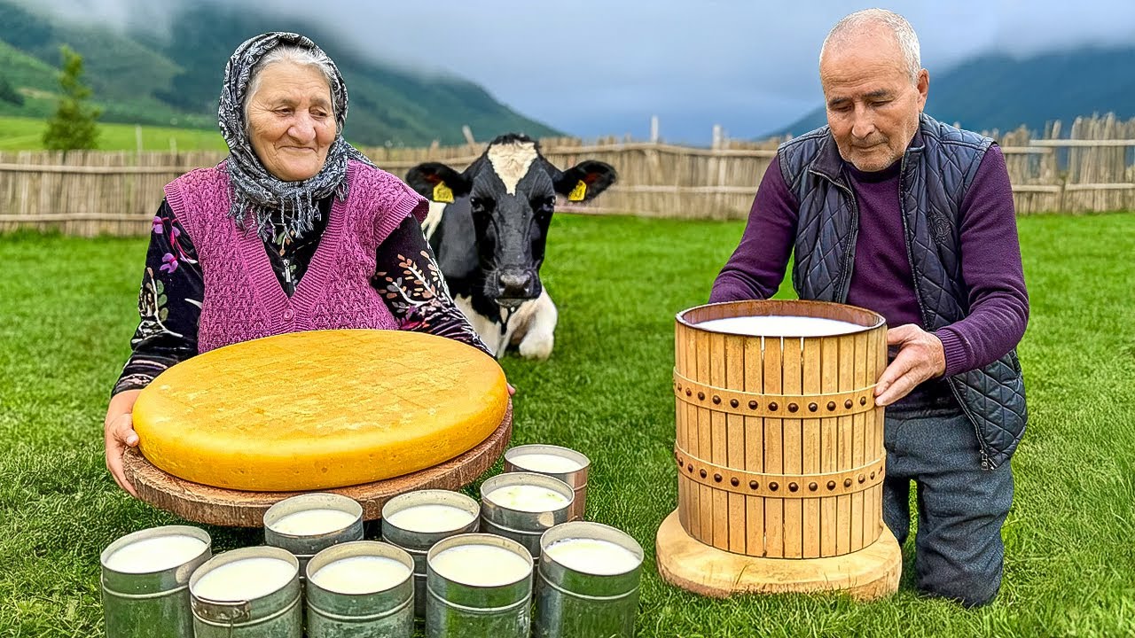 Бабушкины Секреты: Свежее Коровье Молоко Превращается В Домашнее Органическое Масло!