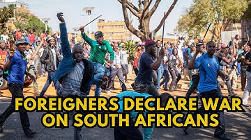 Illegal Foreigners Declare War Against SA After Being Harassed by Operation Dudula Members