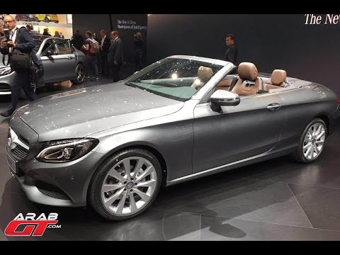 مرسيدس C-Class كابروليه - معرض جنيف للسيارات 2016