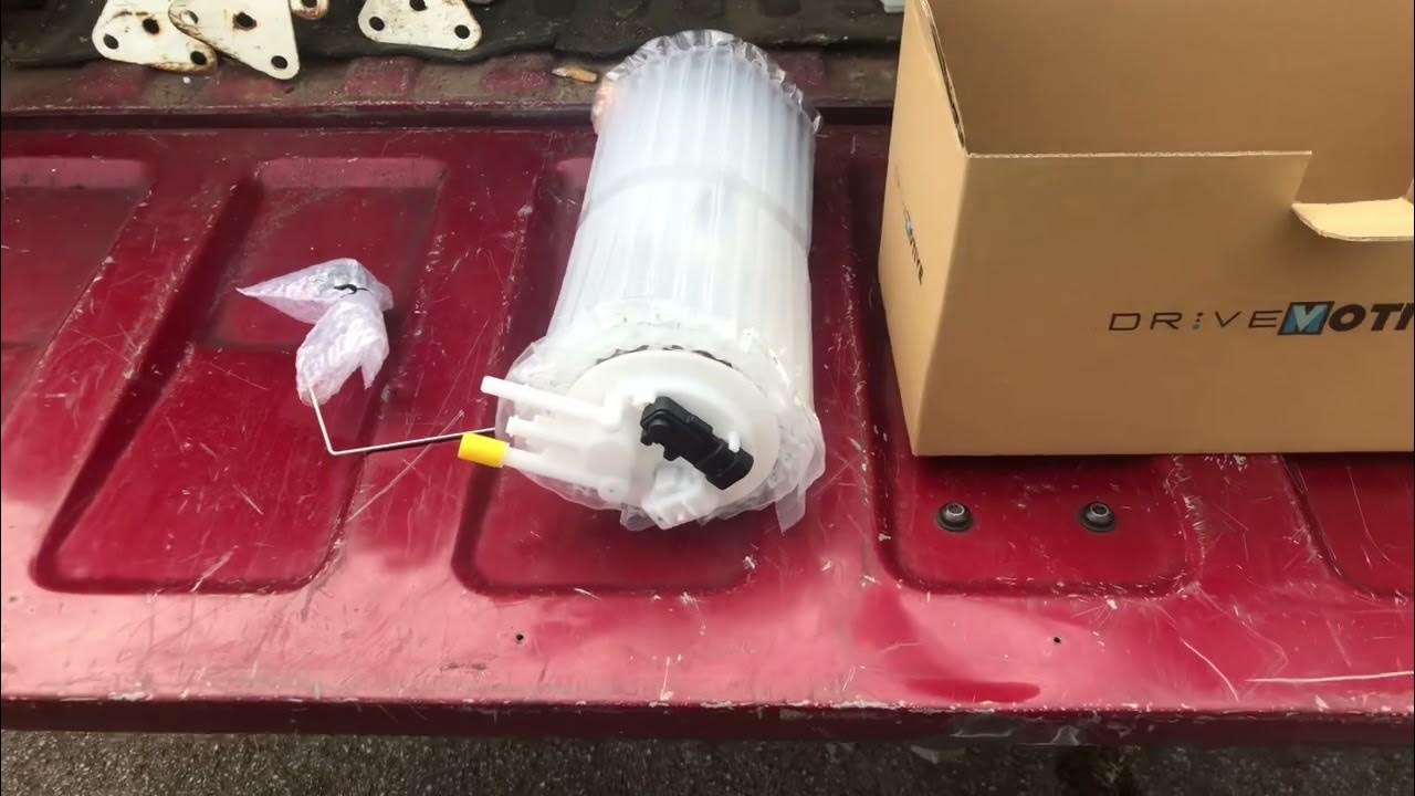 02 Cadillac Deville DTS Fuel Pump Replacement - YouTube