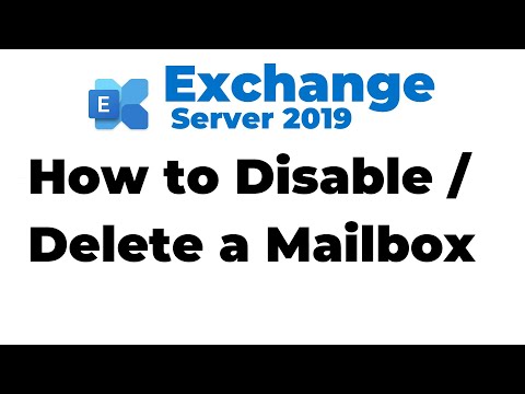 Video: How To Disable A Mailbox