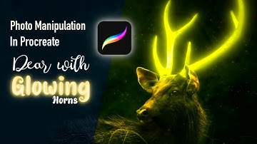 Photo Manipulation speed art In Procreate Ep01 | Glowing horns