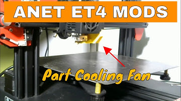 Anet et4 Mods -  upgraded fan vent