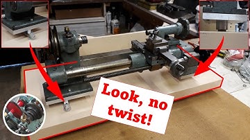 #9: Mounting a small lathe - part II (assembly and test)