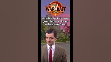 Me, when I get into a raid group because I joined with my tank friend #worldofwarcraft #warcraft
