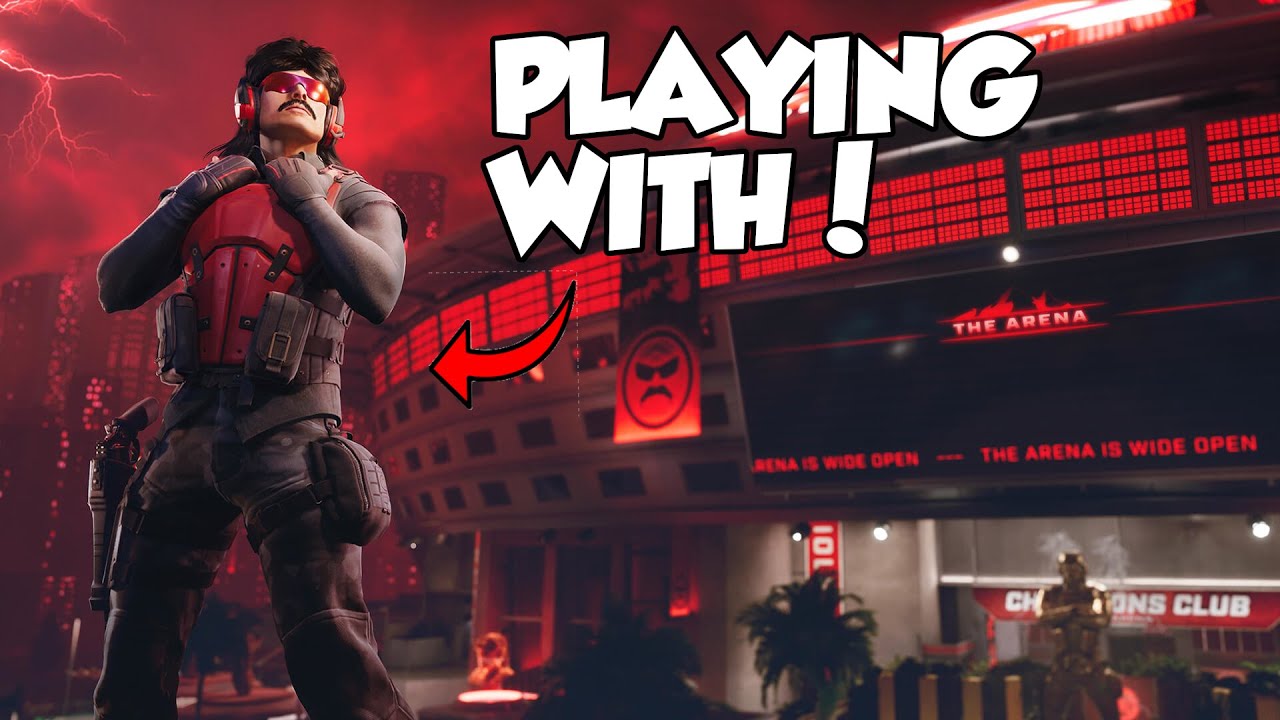 Playing with DrDisrespect inside new ARENA!! ( Rogue Company)