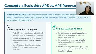 Atención Primaria de la Salud (APS)  I