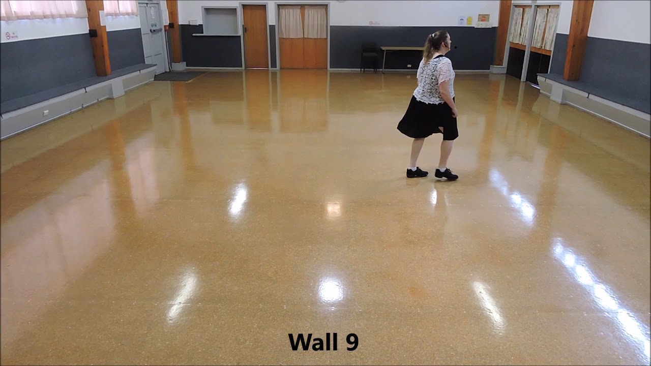 Learn Line Dancing A Lot To Learn line dance - Karen Hannaford - YouTube