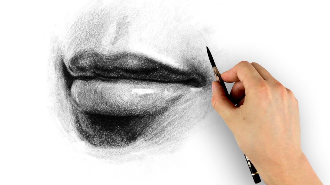 Buy Lips Drawing Art Prints Fine Art Print Hyperrealistic Art Online in  India  Etsy