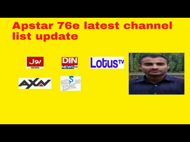 Apstar 76e latest channel list update