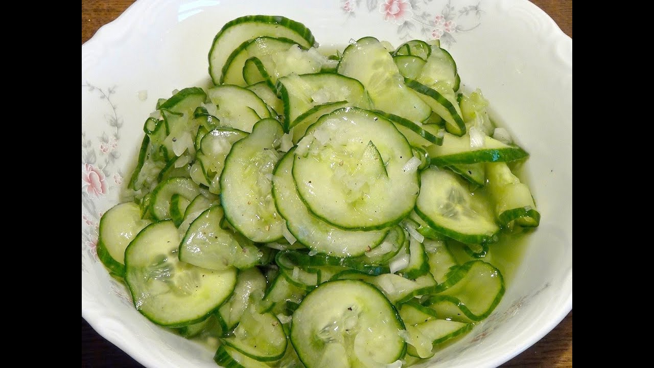 Einfacher Gurkensalat Mit Dill - Cuisine Rezept