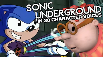 SONIC UNDERGROUND THEME SONG | Sung by 30 different Voices (LATE 20K SPECIAL) + Post Credits