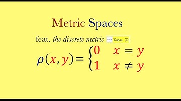 The Discrete Metric Space