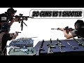 20 GUNS VS 1 SHOOTER (Demo shooting event recap)