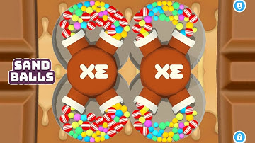 Sand Balls Candy Island All Levels Gameply Walkthrough iOS