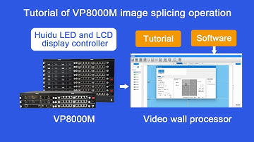 Tutorial of VP8000M image splicing operation