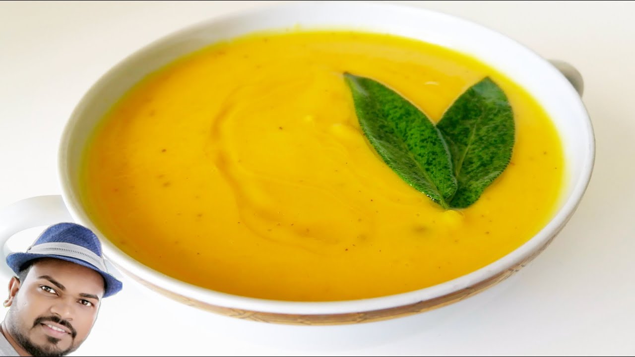 easy soup recipes | creamy pumpkin soup with sage | easy starter