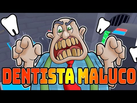 DENTISTA MALUCO tentou Arrancar nossos Dentes I Team Dentist Run! (TEAMWORK OBBY) - Roblox