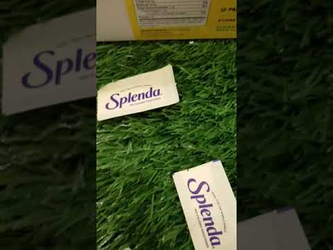 Video: Este Splenda un sorbitol?