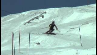 Mikaela Shiffrin Training Slalom Mammoth Mountain