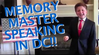 MEMORY MASTER RECITING CONSTITUTION IN DC!  THIS SATURDAY!