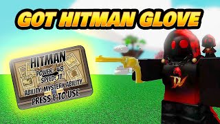 HOW TO GET HITMAN GLOVE IN SLAP BATTLES