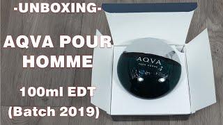 Unboxing Aqva Pour Homme by Bvlgari (2019 batch)