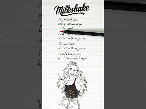 MILKSHAKE Kelis Lyrics Subtitles TikTok Dance Trend
